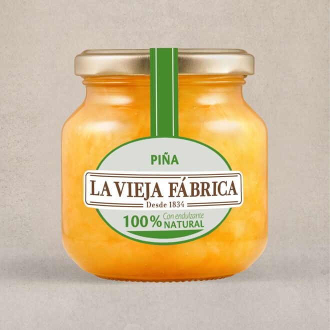 mermelada de piña natural