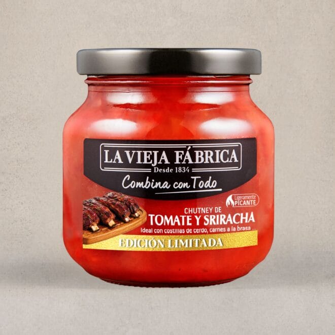 Chutney de Tomate y Sriracha 270g Edición Limitada