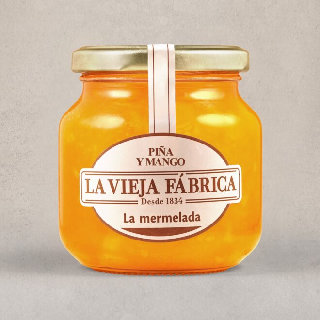Mermelada de piña y mango