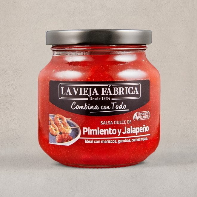 Salsa dulce de Pimiento y Jalapeño 290g