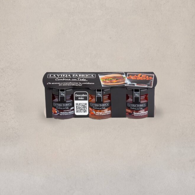 Pack x3 surtido salsas Combina con todo 28/30g