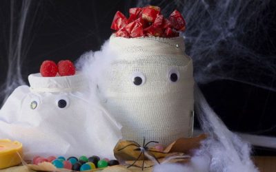 Centro de mesa Halloween. ¡Y qué empiece el miedo!
