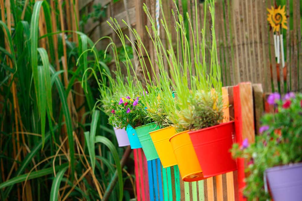 Manualidades para decorar exteriores con La Vieja Fábrica