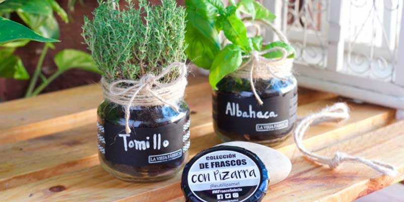 Ideas para reutilizar tus tarros de cristal de La Vieja F'abrica