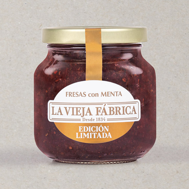 Strawberry and Mint Jam 280g Limited Edition