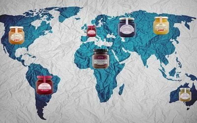 Un viaje alrededor del globo a través de las mermeladas